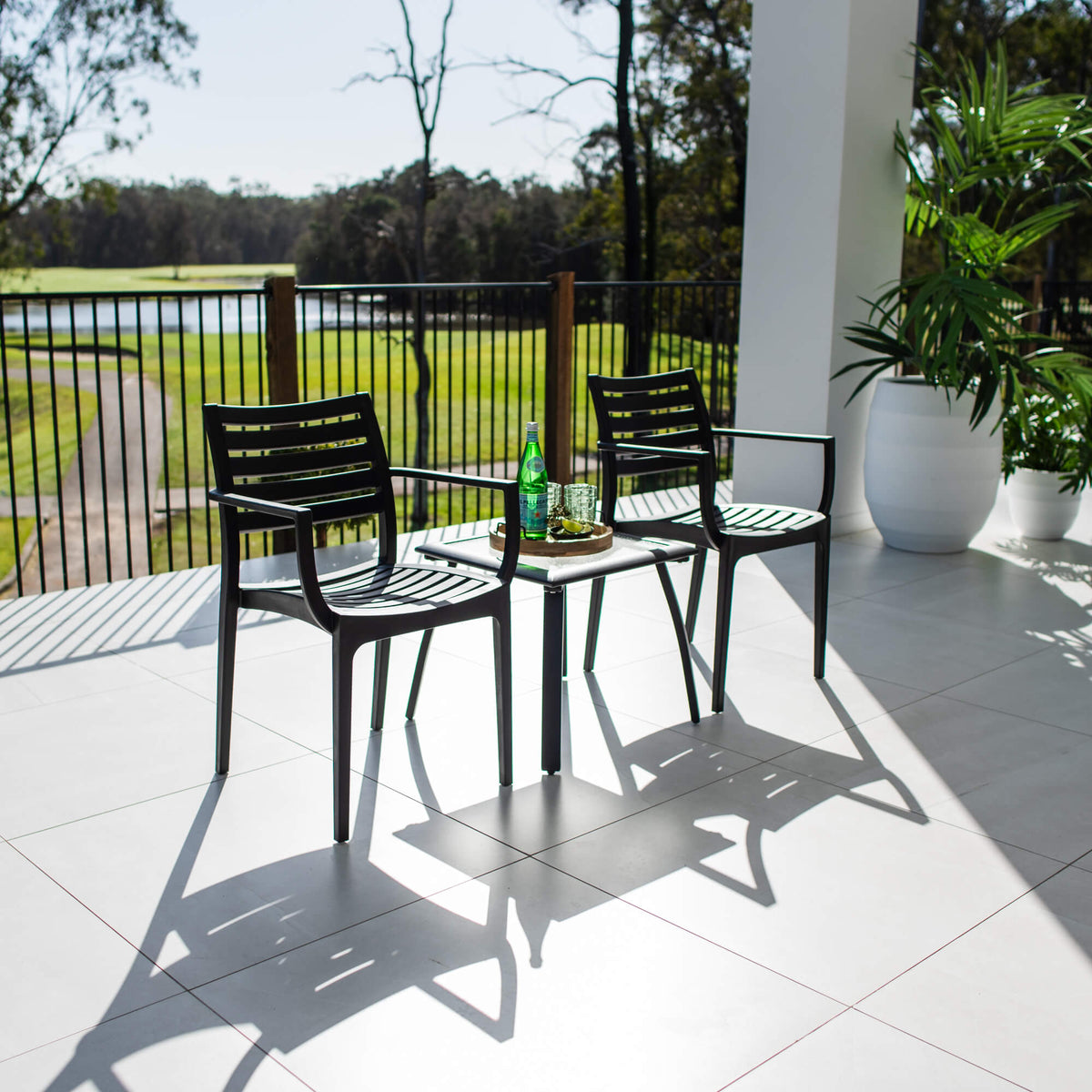 best-outdoor-furniture-Apollo XL Shelby - 3pce - Outdoor Bistro Set #color_BLACK