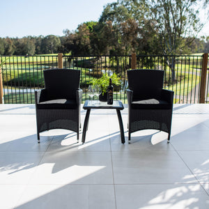 best-outdoor-furniture-Aspen Shelby - 3pce - Outdoor Bistro Set #color_BLACK