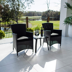 best-outdoor-furniture-Aspen Shelby - 3pce - Outdoor Bistro Set #color_BLACK