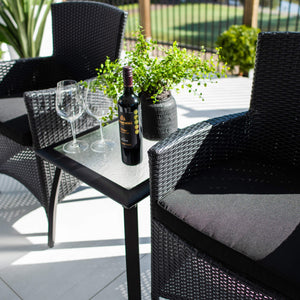 best-outdoor-furniture-Aspen Shelby - 3pce - Outdoor Bistro Set #color_BLACK