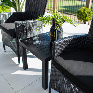 best-outdoor-furniture-Aspen Slat - 3pce - Outdoor Bistro Set #color_BLACK