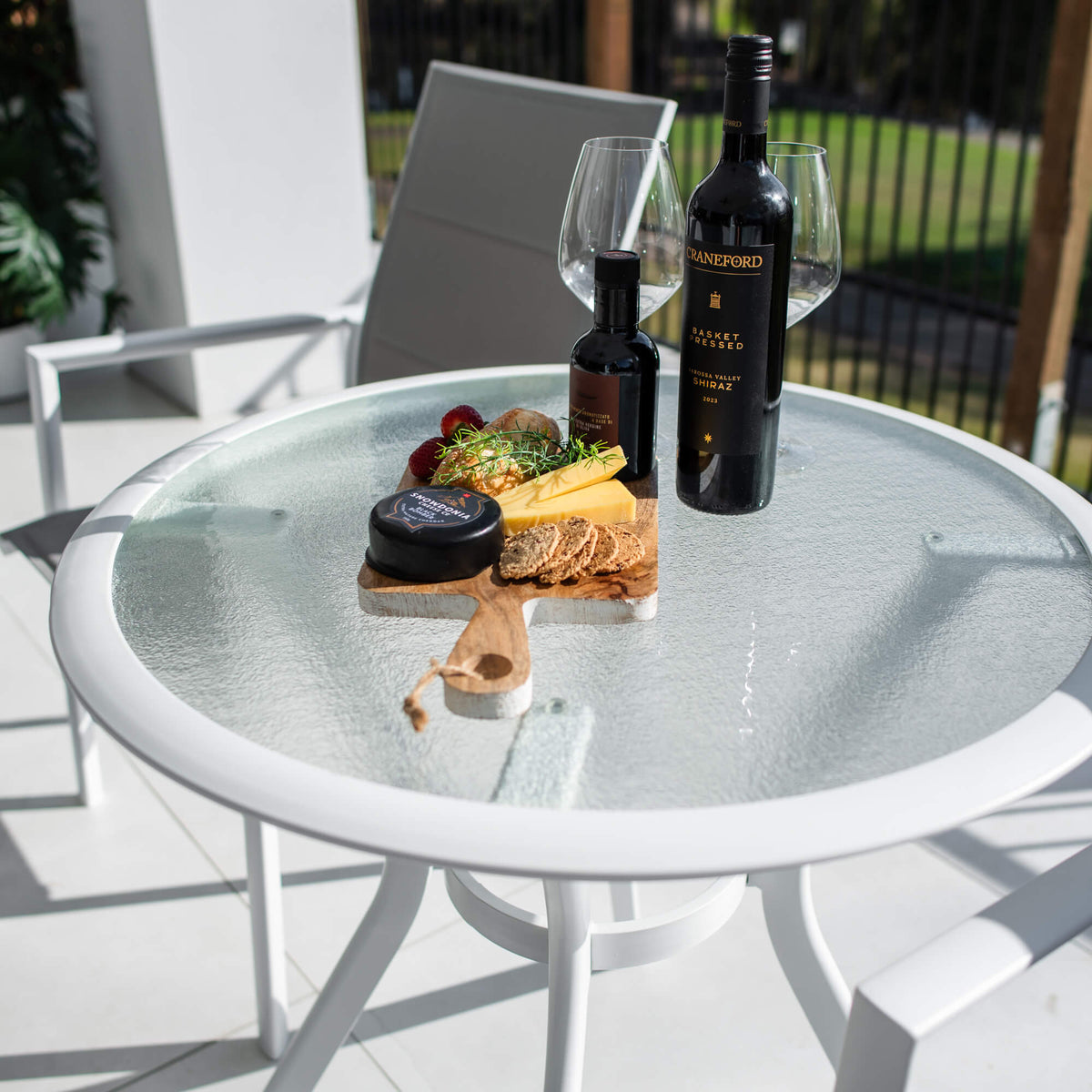 best-outdoor-furniture-Margot Coventry - 3pce - Outdoor Bistro Set #color_WHITE