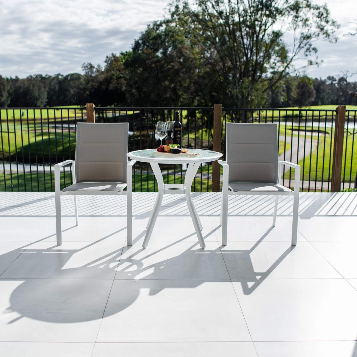 best-outdoor-furniture-Margot Coventry - 3pce - Outdoor Bistro Set #color_WHITE