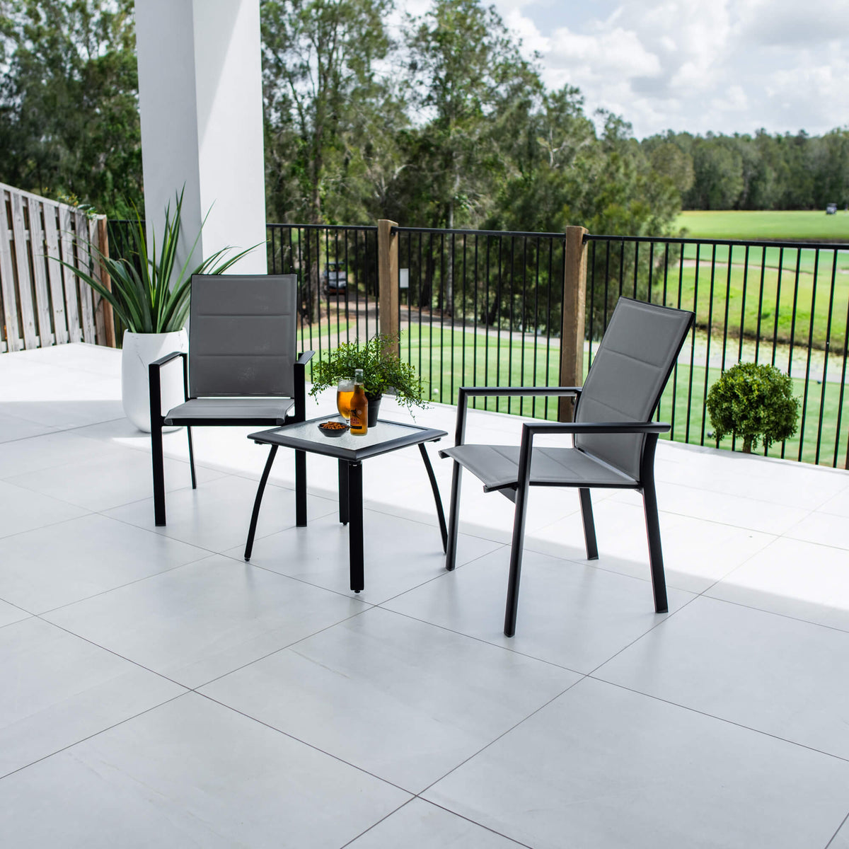 best-outdoor-furniture-Margot Shelby - 3pce - Outdoor Bistro Set #color_BLACK