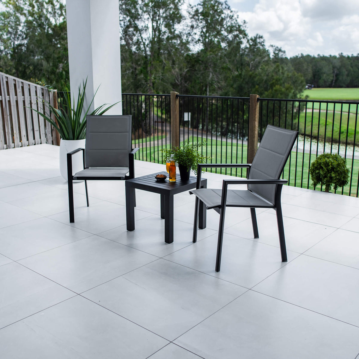 best-outdoor-furniture-Margot Slat - 3pce - Black/Grey Outdoor Bistro Set #color_BLACK