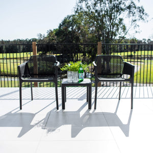 best-outdoor-furniture-Nero Bali - 3pce - Outdoor Bistro Set #color_BLACK