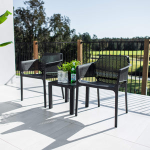 best-outdoor-furniture-Nero Bali - 3pce - Outdoor Bistro Set #color_BLACK