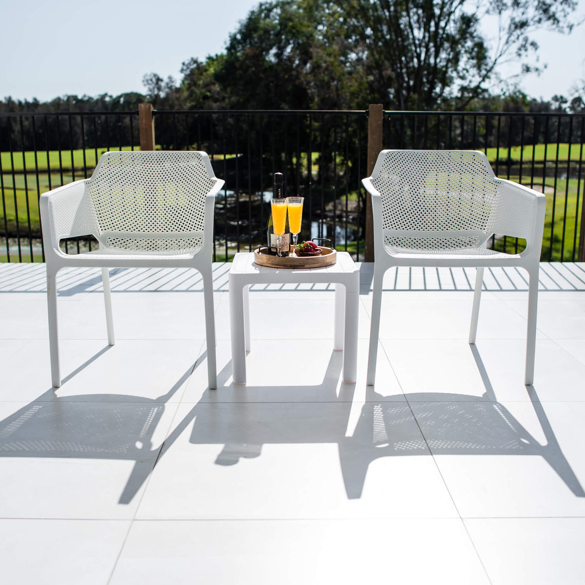 best-outdoor-furniture-Nero Bali - 3pce - Outdoor Bistro Set #color_WHITE