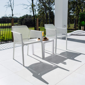 best-outdoor-furniture-Nero Bali - 3pce - Outdoor Bistro Set #color_WHITE