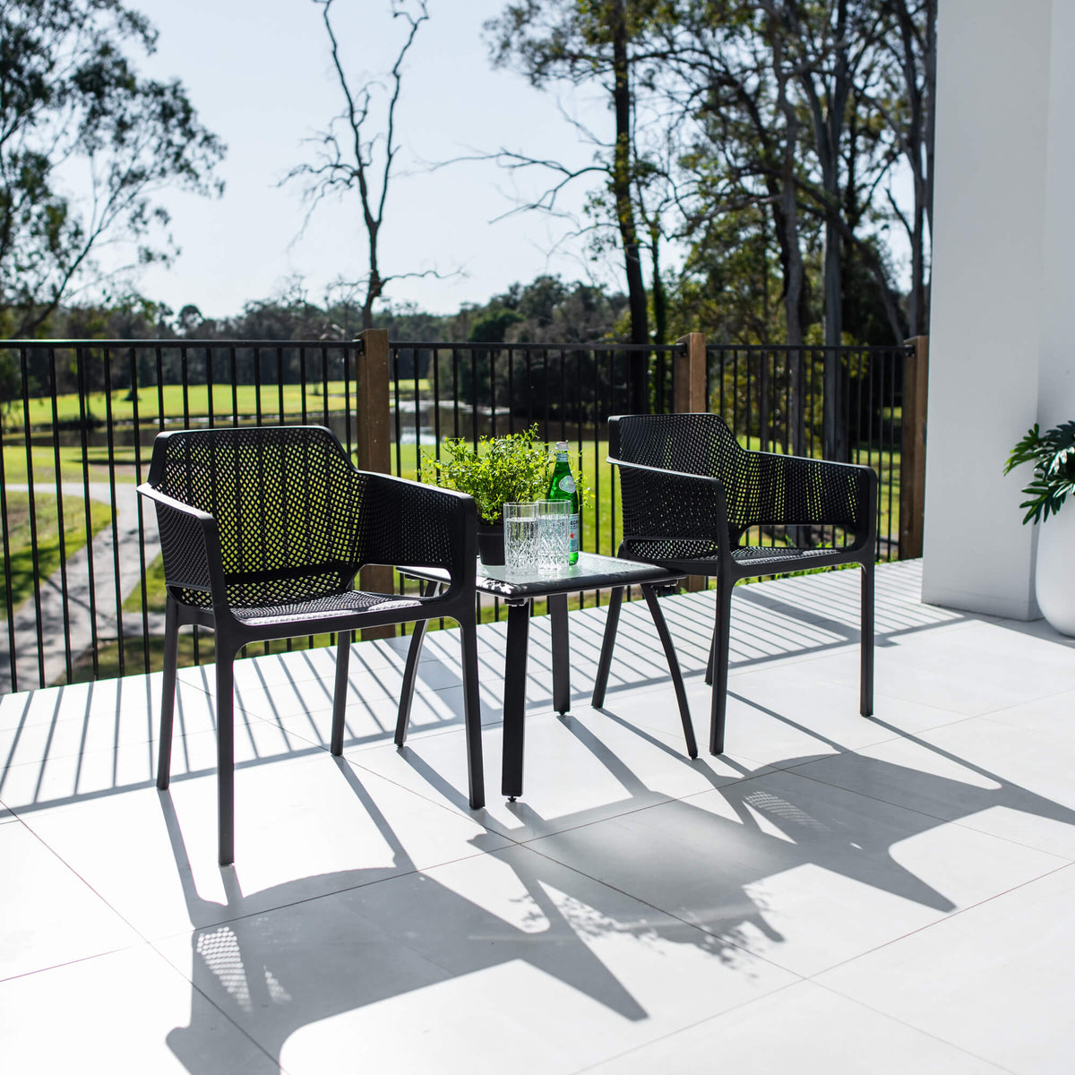 best-outdoor-furniture-Nero Shelby - 3pce - Outdoor Bistro Set #color_BLACK