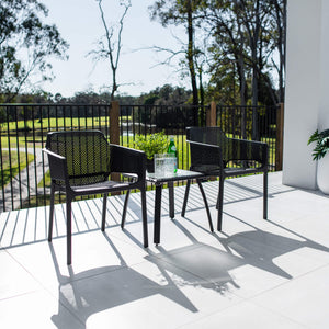 best-outdoor-furniture-Nero Shelby - 3pce - Outdoor Bistro Set #color_BLACK