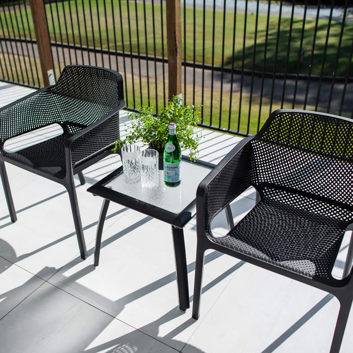 best-outdoor-furniture-Nero Shelby - 3pce - Outdoor Bistro Set #color_BLACK