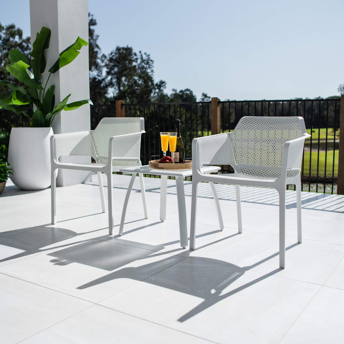 best-outdoor-furniture-Nero Shelby - 3pce - Outdoor Bistro Set #color_WHITE