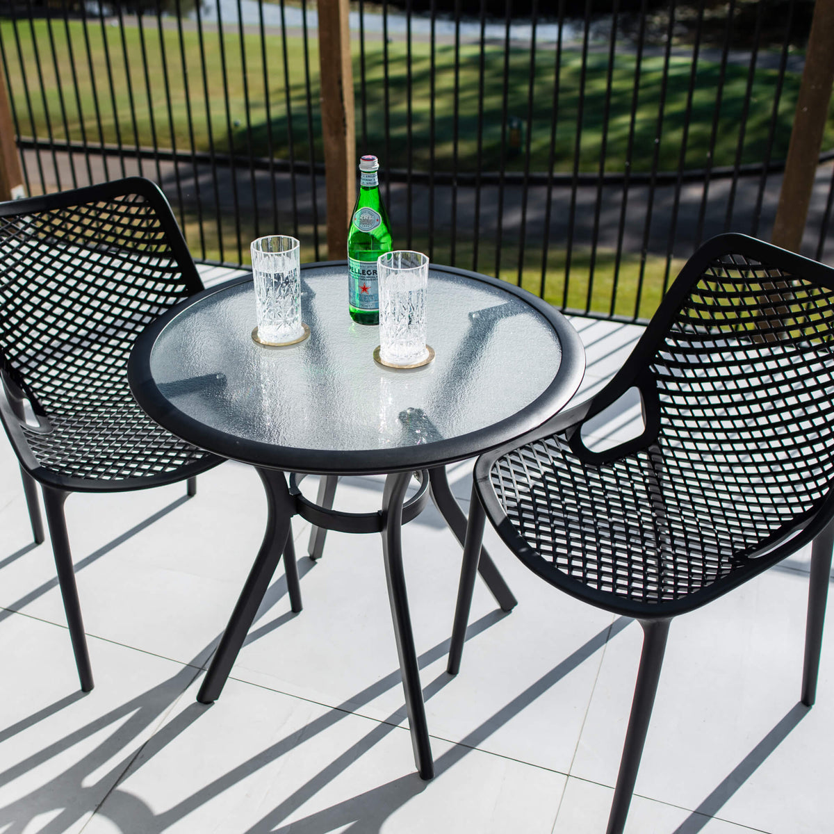 best-outdoor-furniture-Roma Coventry - 3pce - Outdoor Bistro Set #color_BLACK