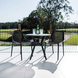 best-outdoor-furniture-Roma Coventry - 3pce - Outdoor Bistro Set #color_BLACK