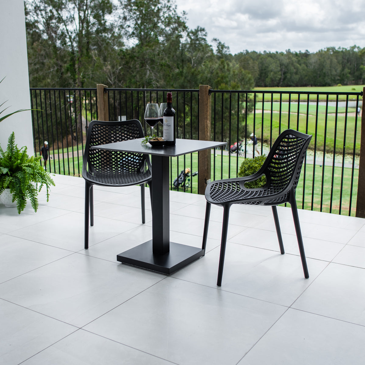 Roma Lennox - 3pce (60x60) - Outdoor Bistro Set- Outdoor Dining Set
