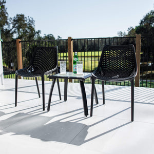 best-outdoor-furniture-Roma Shelby - 3pce - Outdoor Bistro Set #color_BLACK