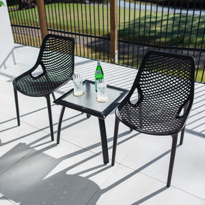 best-outdoor-furniture-Roma Shelby - 3pce - Outdoor Bistro Set #color_BLACK