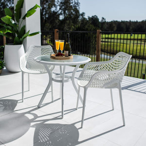 best-outdoor-furniture-Roma XL Coventry - 3pce (76x76) - Outdoor Dining Set #color_WHITE