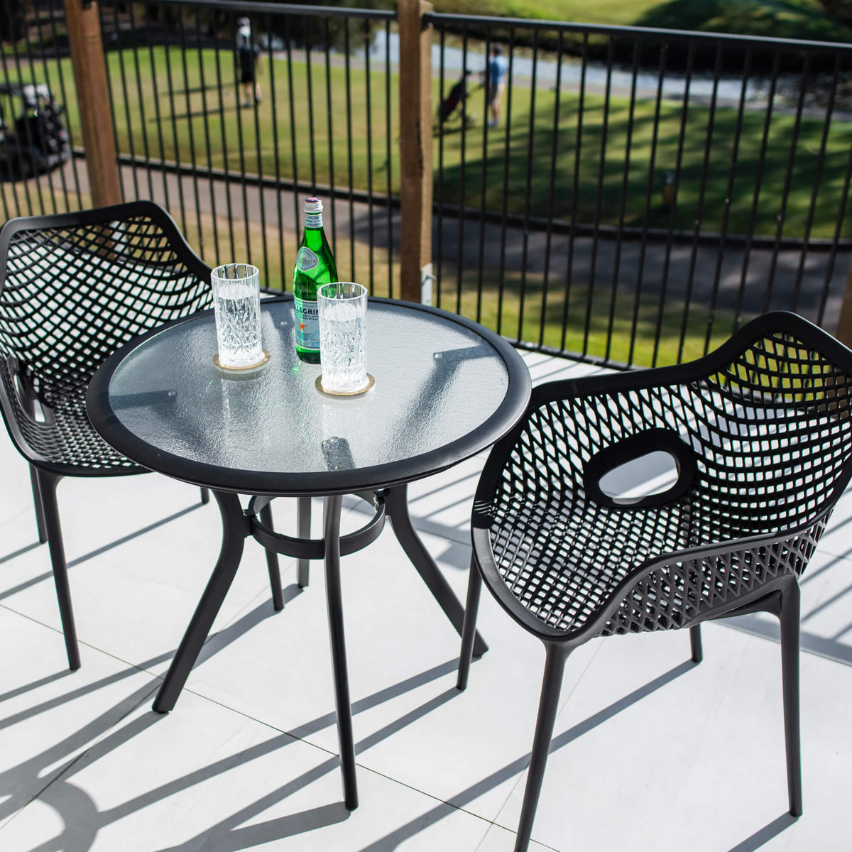 Roma XL Coventry - 3pce (76x76) - Outdoor Dining Set