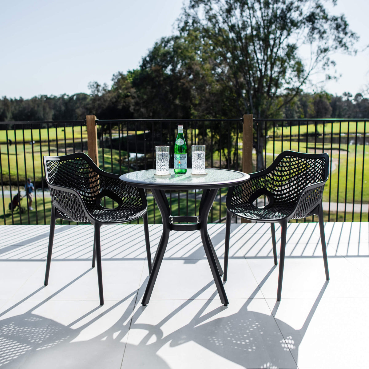 Roma XL Coventry - 3pce (76x76) - Outdoor Dining Set