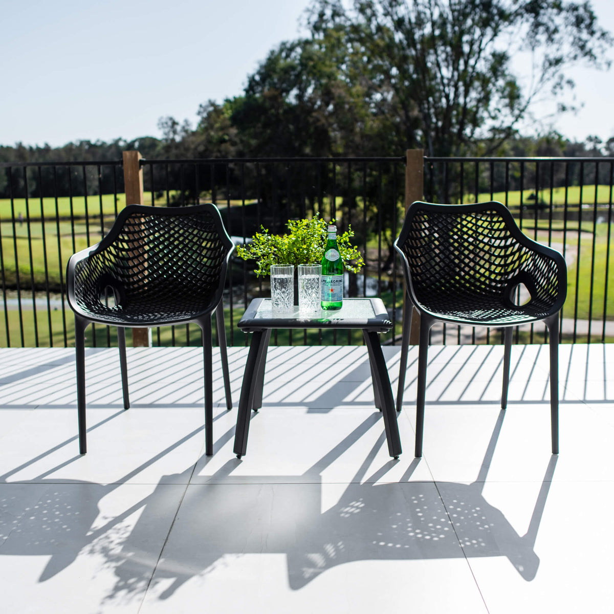 best-outdoor-furniture-Roma XL Shelby - 3pce - Outdoor Bistro Set #color_BLACK