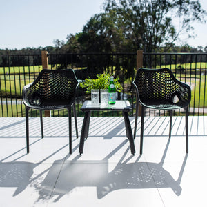 best-outdoor-furniture-Roma XL Shelby - 3pce - Outdoor Bistro Set #color_BLACK