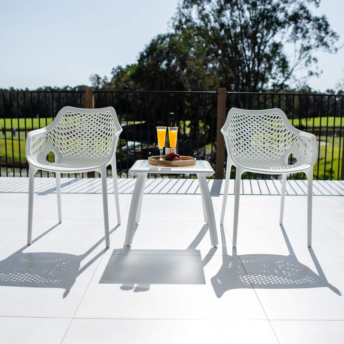 best-outdoor-furniture-Roma XL Shelby - 3pce - Outdoor Bistro Set #color_WHITE