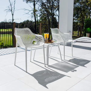 best-outdoor-furniture-Roma XL Shelby - 3pce - Outdoor Bistro Set #color_WHITE
