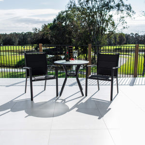 best-outdoor-furniture-Shelby Coventry - 3pce - Outdoor Bistro Set #color_BLACK