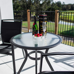 best-outdoor-furniture-Shelby Coventry - 3pce - Outdoor Bistro Set #color_BLACK