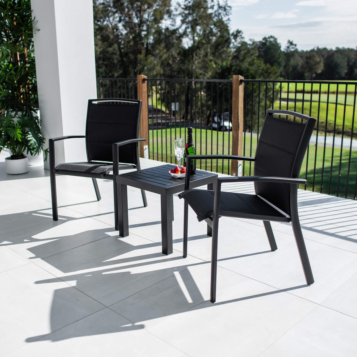best-outdoor-furniture-Shelby Slat - 3pce - Outdoor Bistro Set #color_BLACK
