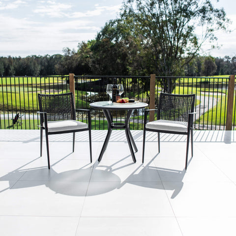 Vienna Rope Coventry - 3pce  - Outdoor Bistro Set