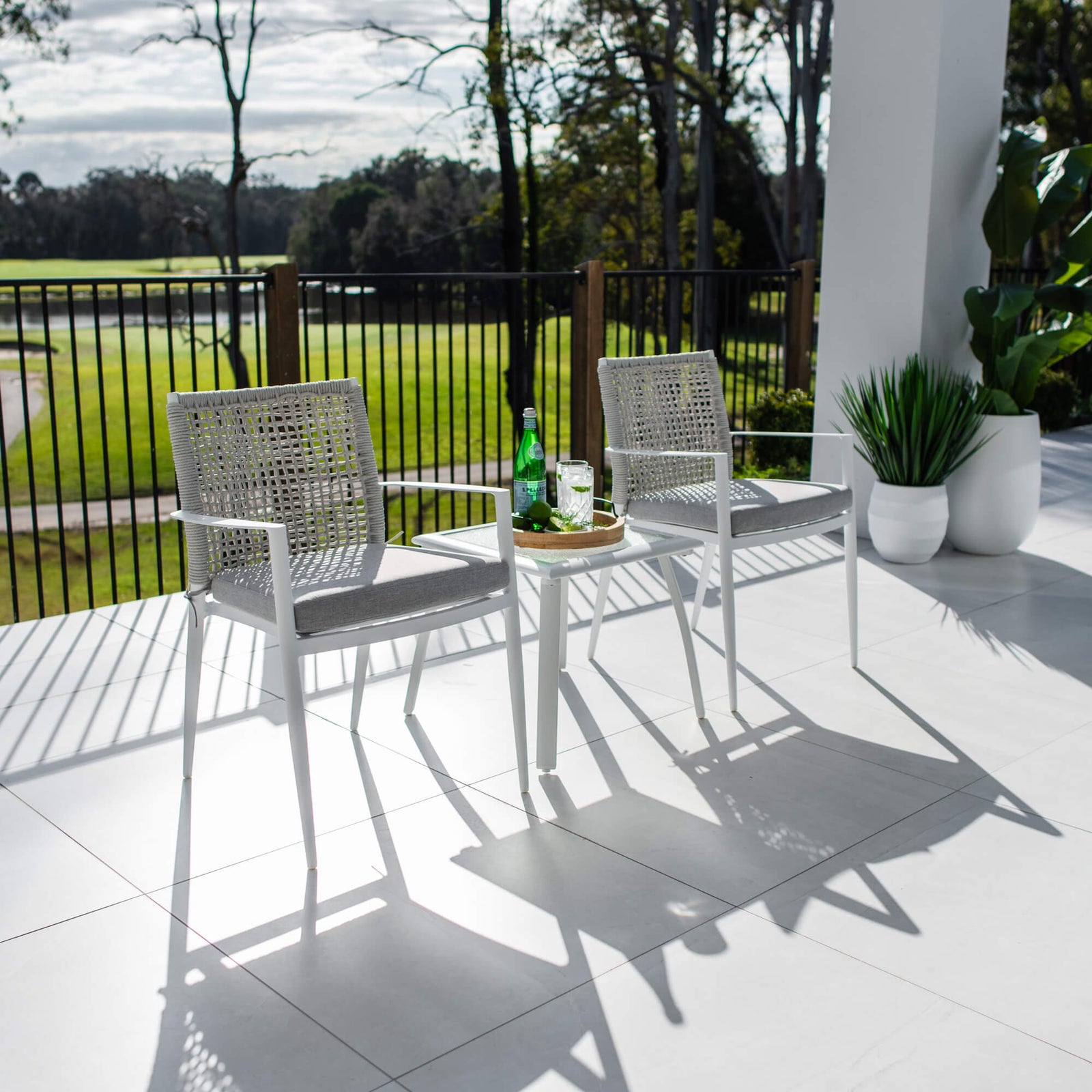 best-outdoor-furniture-Vienna Rope Shelby - 3pce - Outdoor Bistro Set #color_WHITE