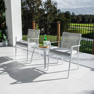 best-outdoor-furniture-Vienna Rope Shelby - 3pce - Outdoor Bistro Set #color_WHITE