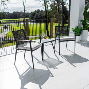 best-outdoor-furniture-Vienna Rope Shelby - 3pce - Outdoor Bistro Set #color_BLACK