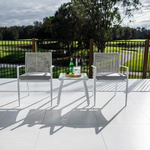 best-outdoor-furniture-Vienna Rope Shelby - 3pce - Outdoor Bistro Set #color_WHITE