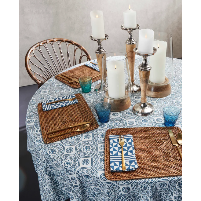 best-outdoor-furniture-Atlas Aluminium Wooden Candle Holder Large