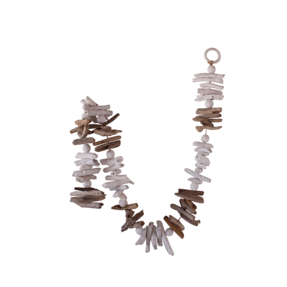 Driftwood Short Garland Wht/Nat
