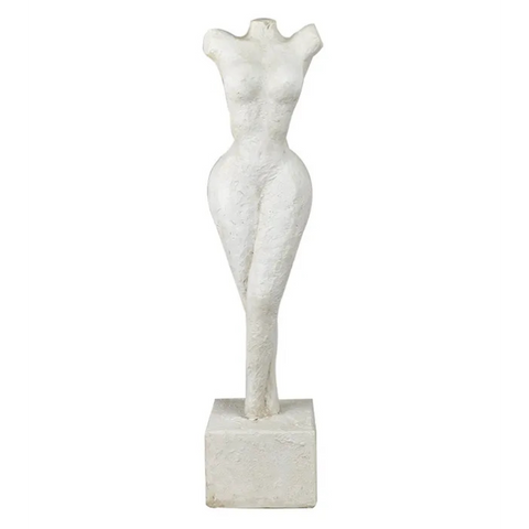 Elle Composite Sculpture 15.5 x 68 Whitewash