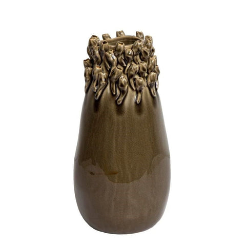 Lena Anemone Vase - Large Olive 27cm