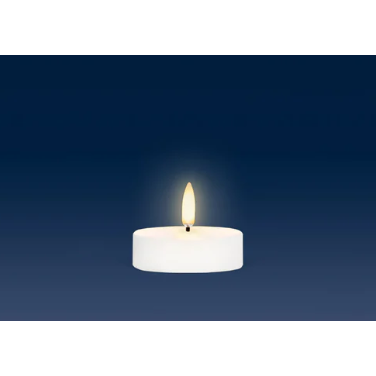 best-outdoor-furniture-UYUNI Lighting Nordic White Maxi Tealight 6.1 x 2.2cm