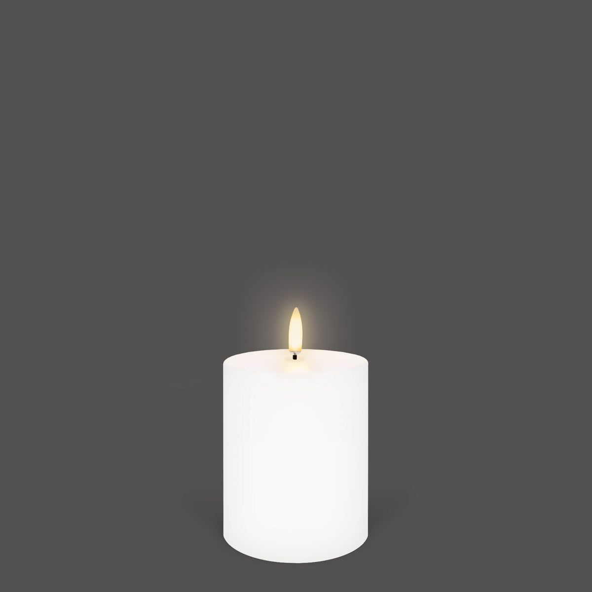best-outdoor-furniture-UYUNI Lighting Nordic White Pillar Candle 10.1 x 7.8cm