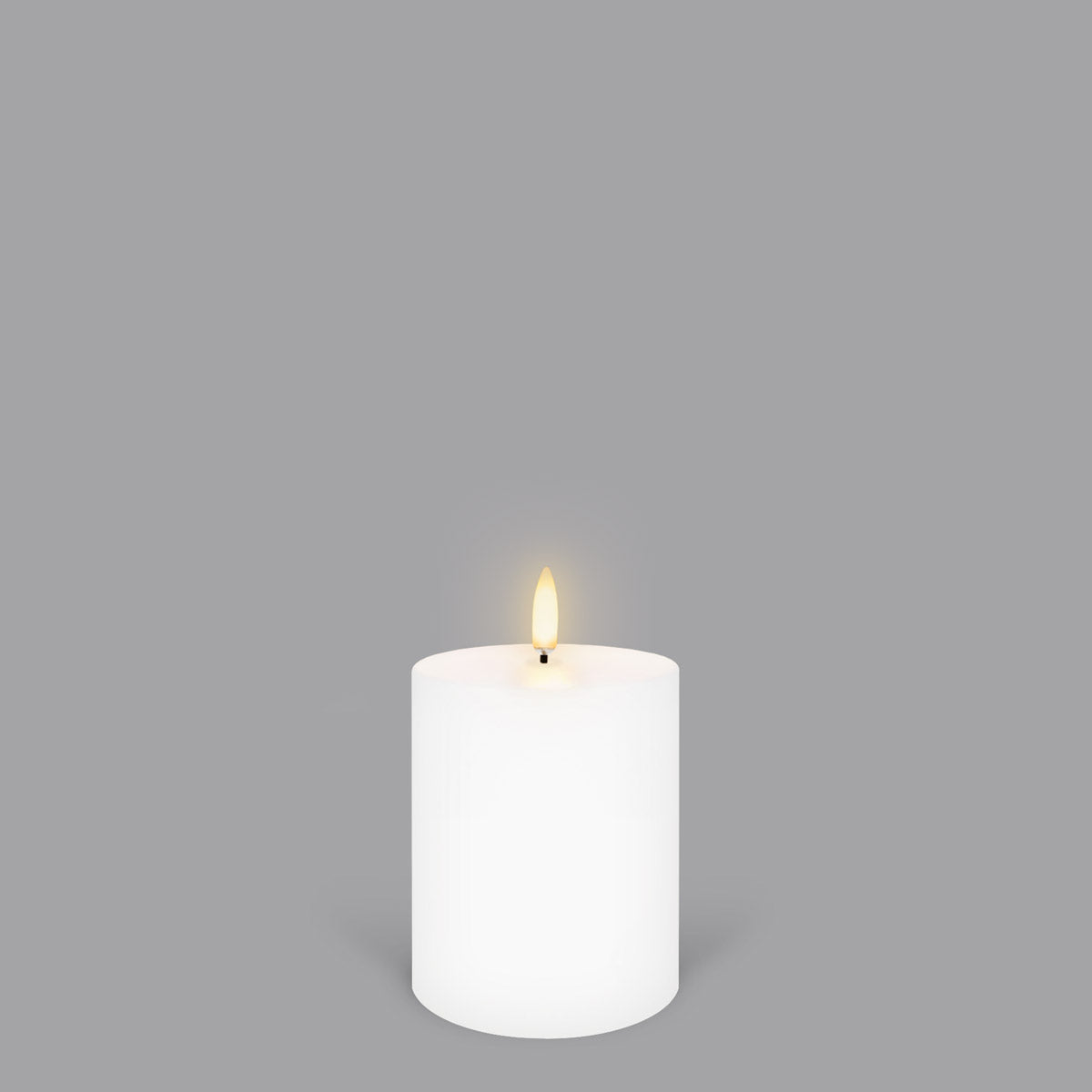 best-outdoor-furniture-UYUNI Lighting Nordic White Pillar Candle 10.1 x 7.8cm