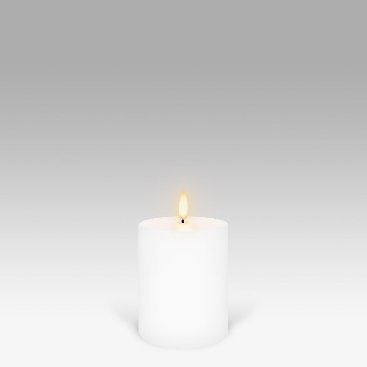 best-outdoor-furniture-UYUNI Lighting Nordic White Pillar Candle 10.1 x 7.8cm