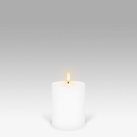 UYUNI Lighting Nordic White Pillar Candle 10.1 x 7.8cm