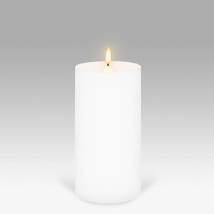 best-outdoor-furniture-UYUNI Lighting Nordic White Pillar Candle 120.3 x 10.1cm