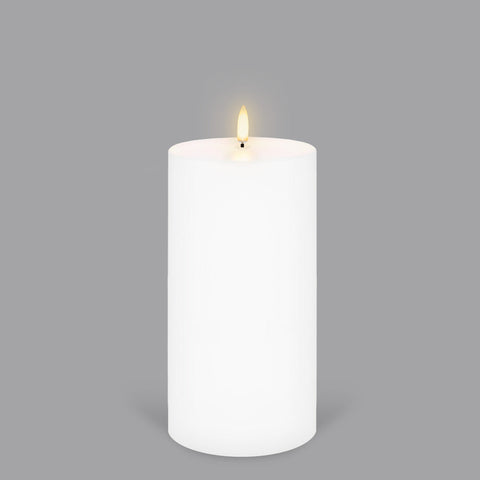 UYUNI Lighting Nordic White Pillar Candle 120.3 x 10.1cm