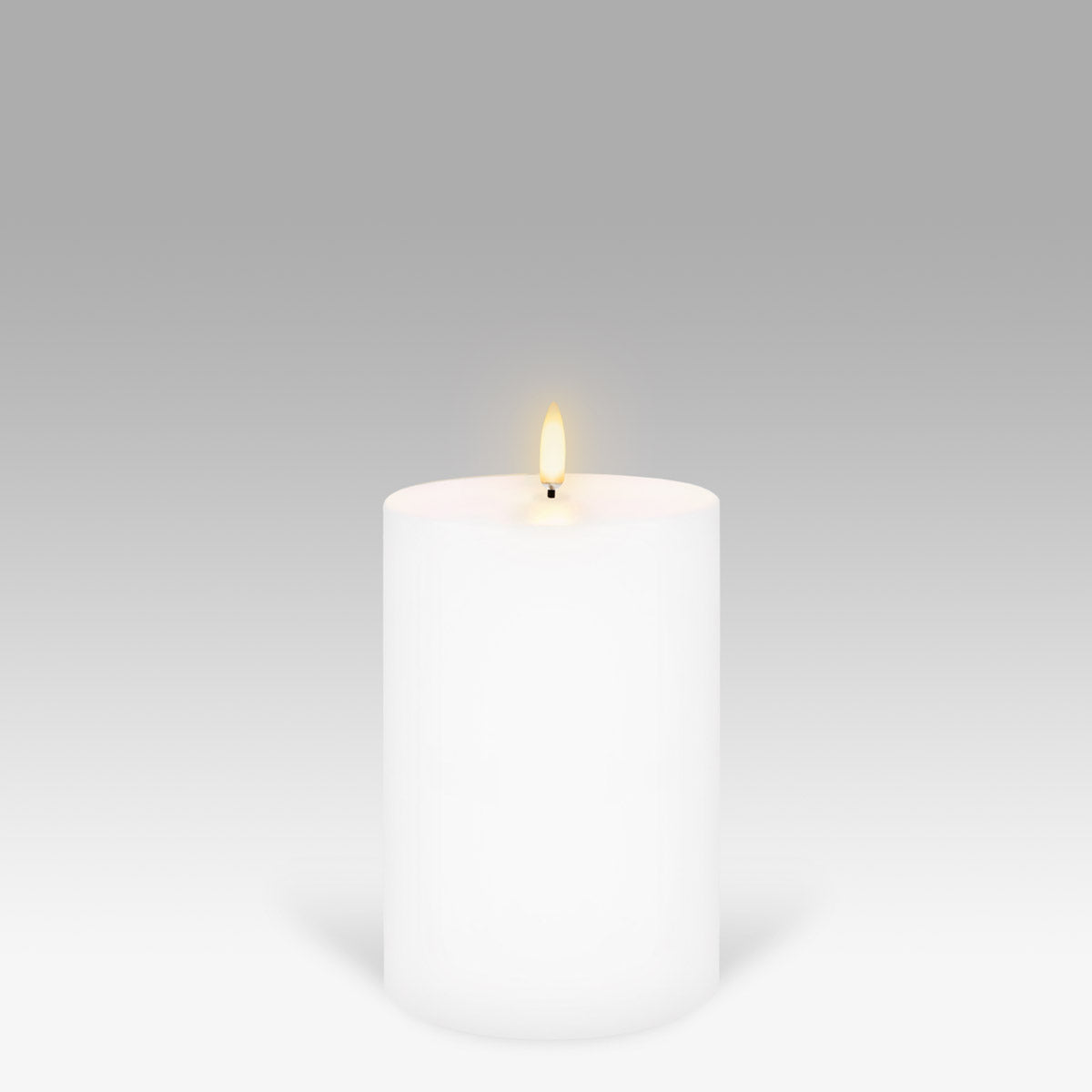 best-outdoor-furniture-UYUNI Lighting Nordic White Pillar Candle 15.2 x 10.1cm