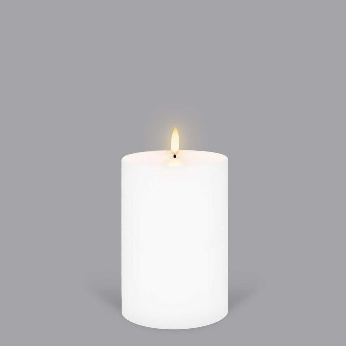 best-outdoor-furniture-UYUNI Lighting Nordic White Pillar Candle 15.2 x 10.1cm